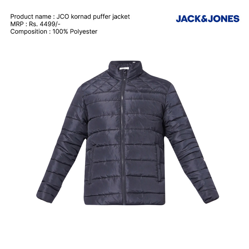 Promotional Jack & Jones Kornard Puffer Jacket in Coimbatore at Rs  500/piece, Full Sleeves Jacket in Varanasi